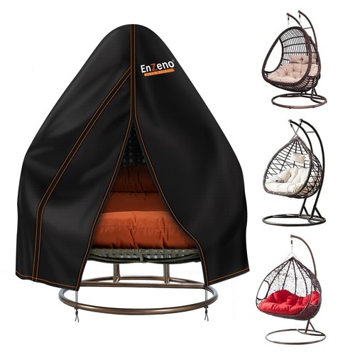 Outdoor double egg chair cover - double,