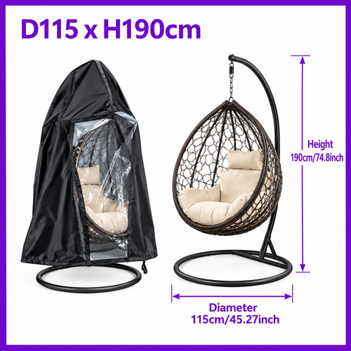 Egg chair hanging swing - egg,