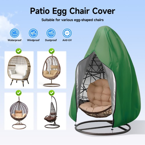 Hanging swing double egg chair - hanging,